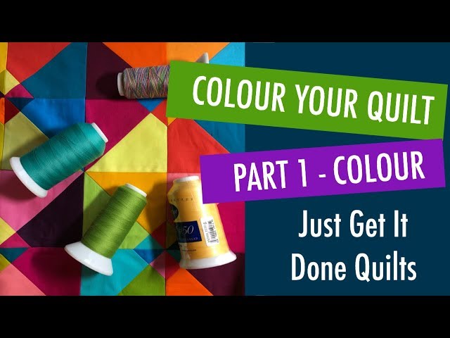 Quilting – How to Choose Colours for Your Quilt – Colour Theory Part 1