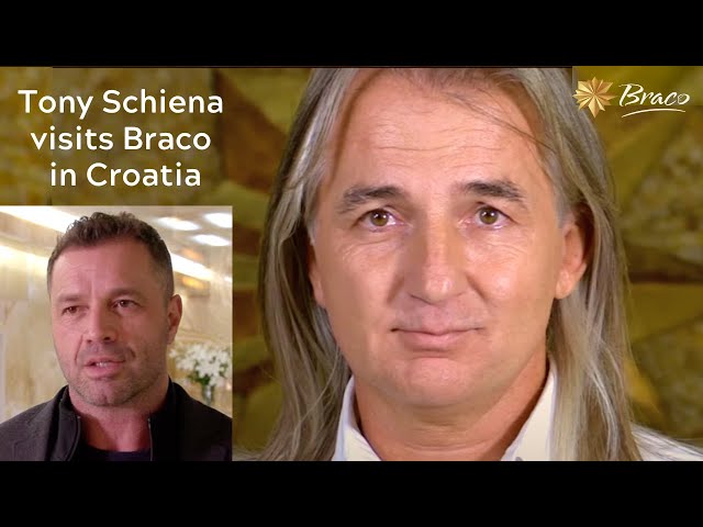 Tony Schiena visits Braco in Croatia