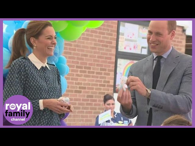 Duke and Duchess of Cambridge Receive Adorable Gifts for Children