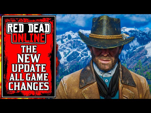 The NEW Red Dead Online Update TODAY! All MAJOR Game Changes (RDR2)