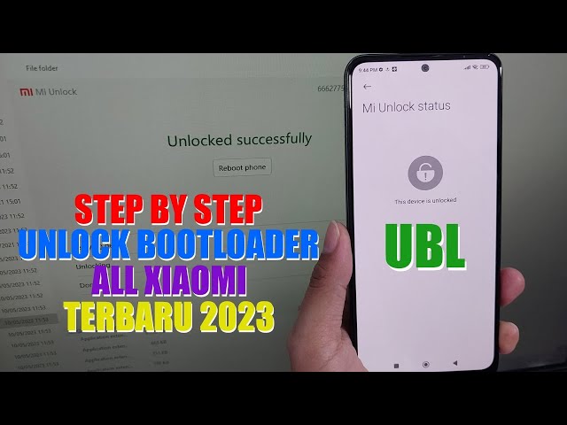Terbaru 2023 Tutorial UBL/ Unlock Bootloader All Xiaomi Step by Step Lengkap Dari A-Z