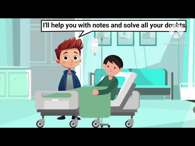 Two friends in Hospital | English Conversation | English | English practice