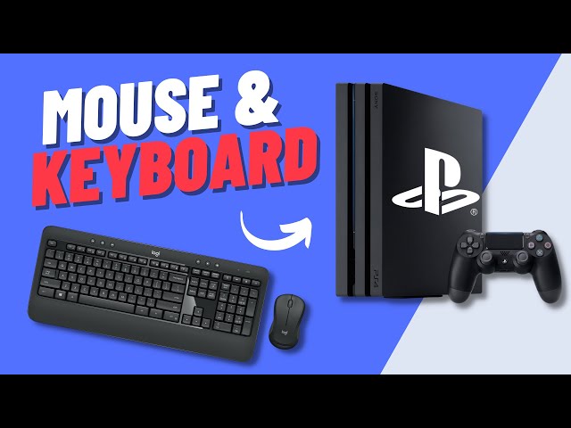 How to use Keyboard and Mouse on Playstation 4 (2024)