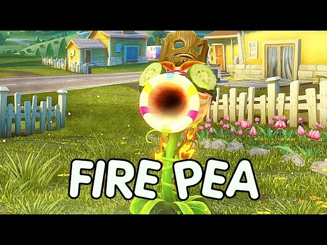 FIRE PEA vs Garden Ops / Plants vs Zombies Garden Warfare (PC) Walkthrough #2