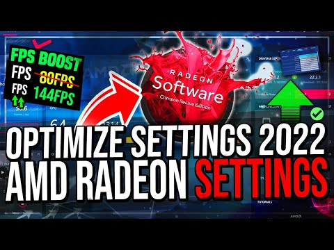 How to Optimize AMD Radeon Settings For GAMING & Performance The Ultimate GUIDE 2022
