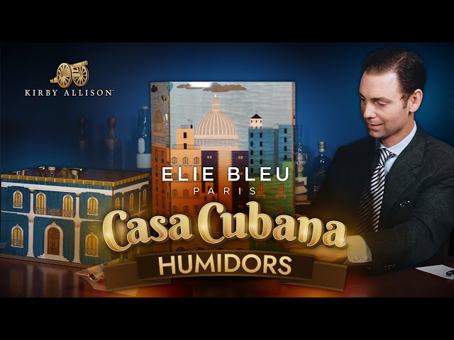 The Most Beautiful Cigar Humidors In the World: Elie Bleu's Limited Edition Casa Cubana Humidors