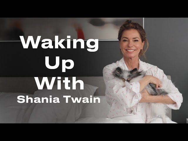 Shania Twain Shares Her Secrets To Achieving Dewy Skin | Waking Up With | ELLE