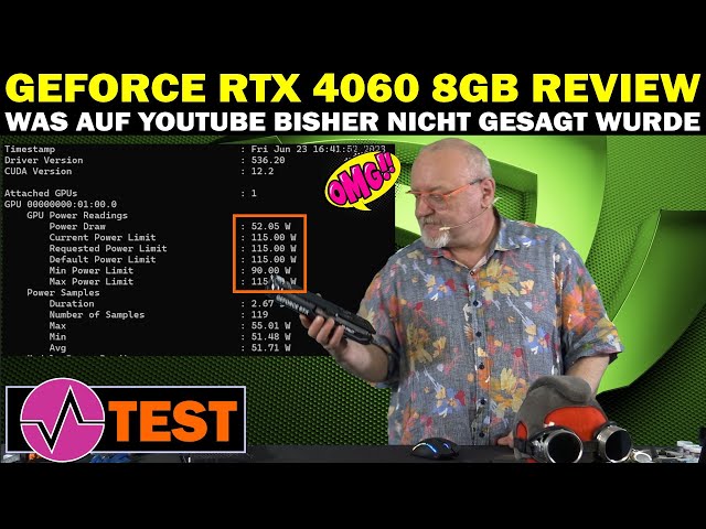 NVIDIA GeForce RTX 4060 8 GB im objektiven Test - Was man auf YouTube bisher nicht erfahren durfte!