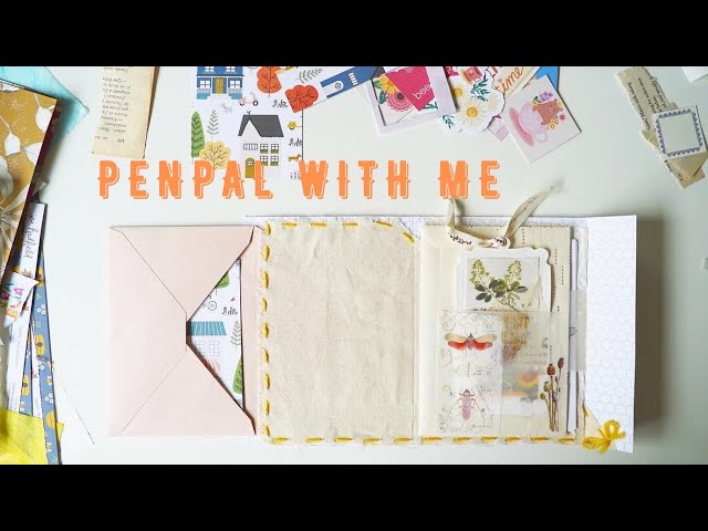 Real time penpal with me - Bee theme flipbook 🐝
