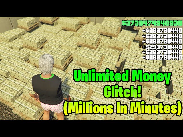 NEW UNLIMITED MONEY GLITCH IN GTA 5 ONLINE (Millions in Mins)