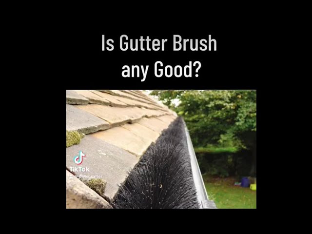Gutter Brush/Hedgehog ain’t Worth it #guttercleaning #blockedgutters #gutterleaks #gutterbrush