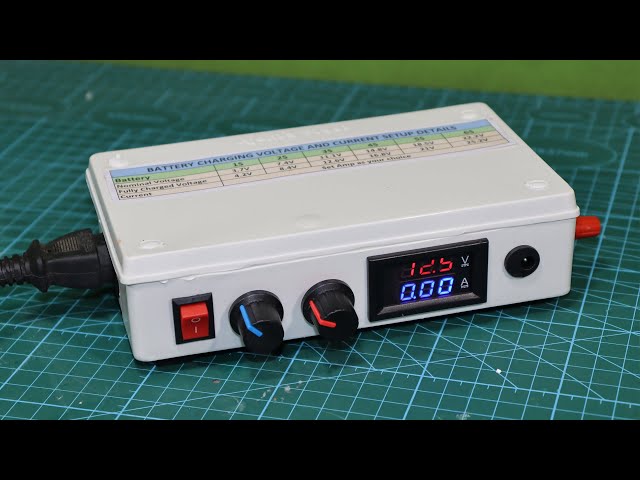 How To Make Lithium ion Battery Charger | 1S to 6S Lithium Battery charger