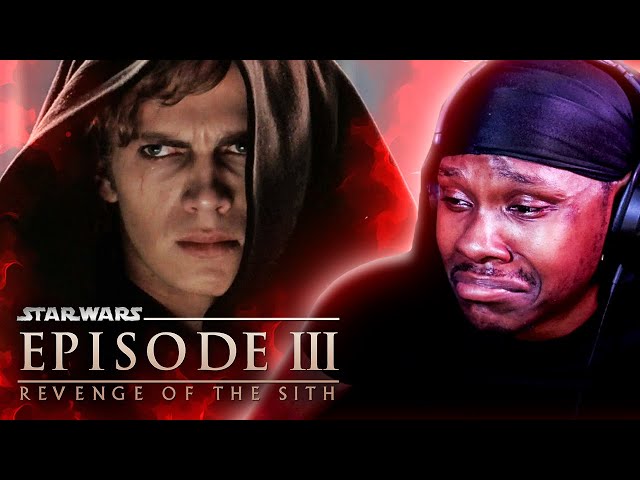 FIRST WATCHING *STAR WARS REVENGE OF THE SITH* And IT BROKE ME!!