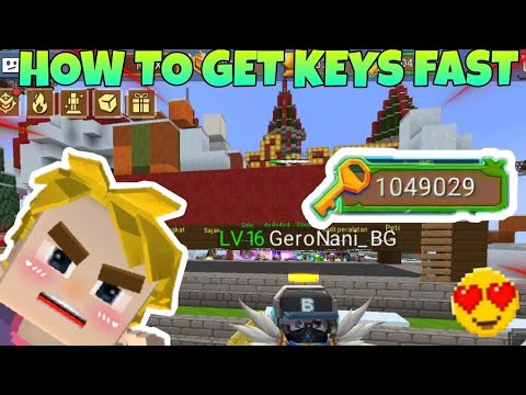 HOW TO GET KEYS FAST In Bedwars! (Blockman Go)