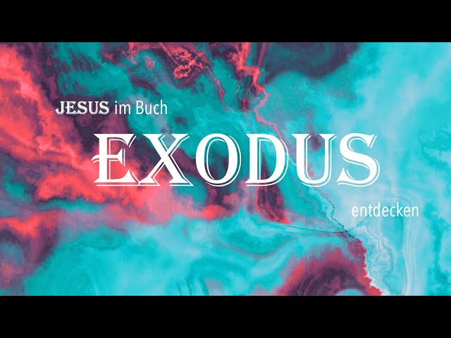 Jesus im Buch Exodus entdecken (4) Thema: Jesus und das Gesetz; 28. April 2024, Fritz Stalder