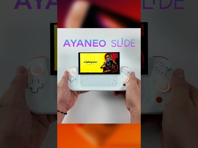 AYANEO Slide Cyberpunk 2077 & MK1 Gaming Test #Shorts