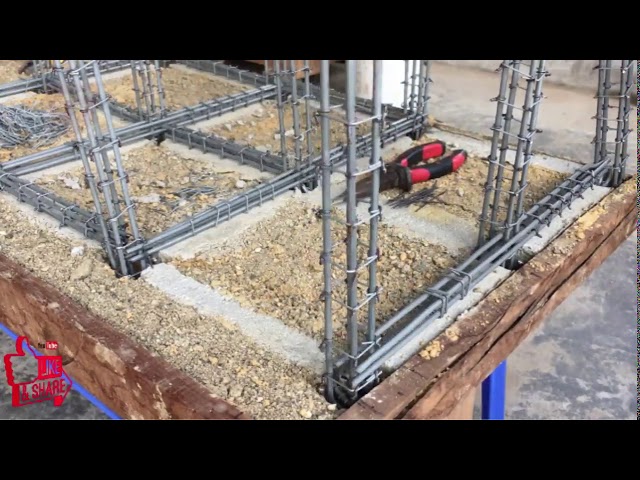How To Build A Brick Wall Model – Bricklaying Mini - Concrete Construction – House Foundations2020