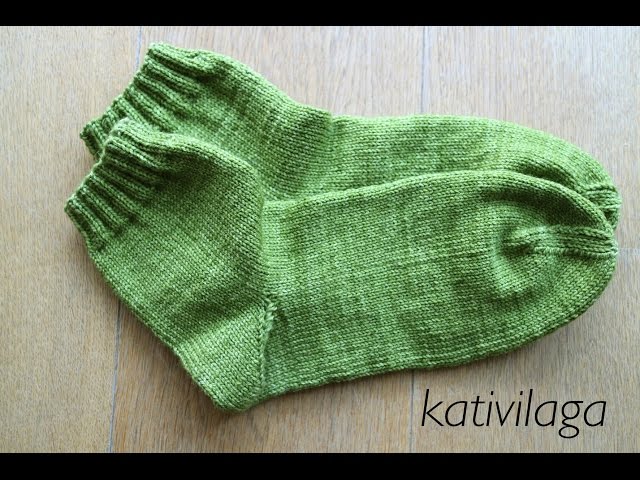 How to knit socks - Comment tricoter des chaussettes - Cómo tejer calcetines