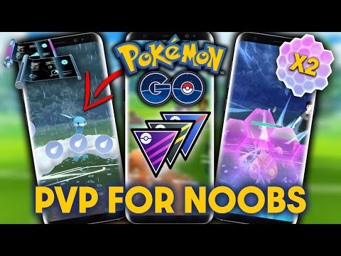 FULL *PVP FOR NOOBS* GUIDE in POKEMON GO | FAST/CHARGE MOVES, TURNS, SHEILDS & SWITCHING EXPLAINED!