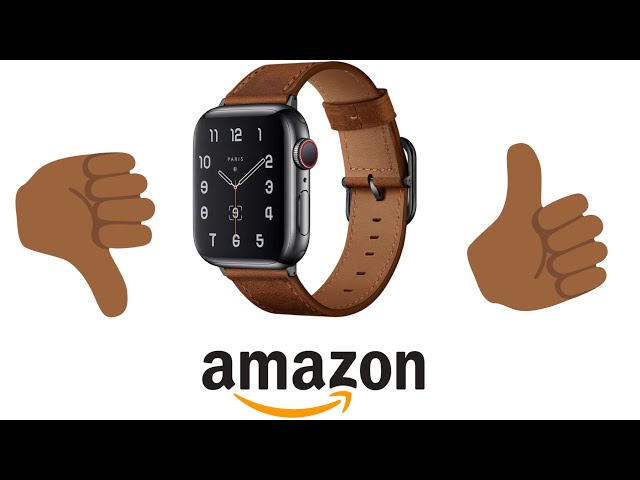 Fancy leather band for Apple Watch unboxing 42mm
