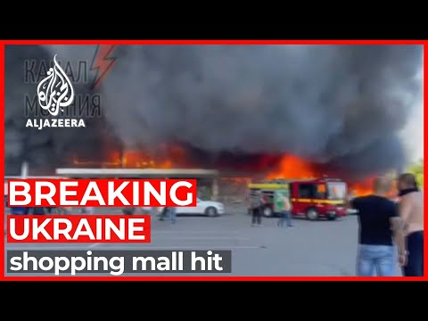 Russian missiles hit crowded shopping mall in Ukraine