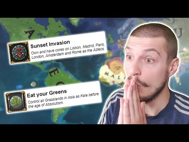 These Players CRUSHED THE HARDEST ACHIEVEMENTS IN EU4 - Save Game Review