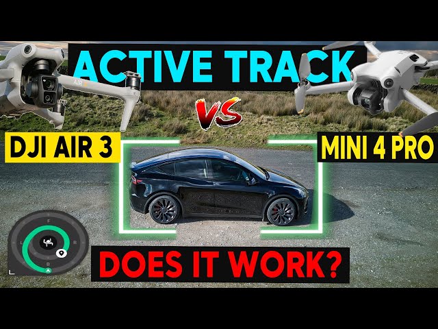 DJI Mini 4 Pro VS DJI Air 3 ACTIVE TRACK REVIEW - Which Is Best?