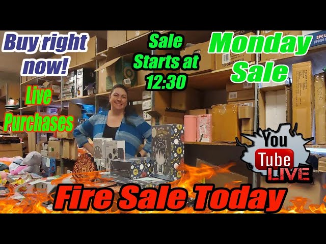 Live Fire Sale of  Many Items - Buy Direct From me and get Great Deals - Join us!