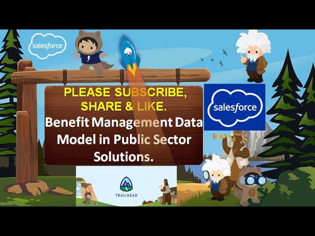 Benefit Management Data Model in Public Sector Solutions || Salesforce Trailhead || Quiz Module