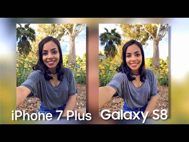 Samsung Galaxy S8 Camera vs iPhone 7 Plus!