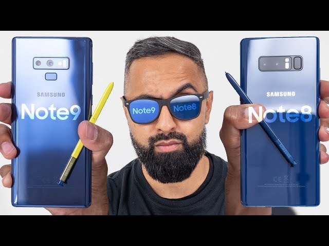 Samsung Galaxy Note 9 vs Galaxy Note 8