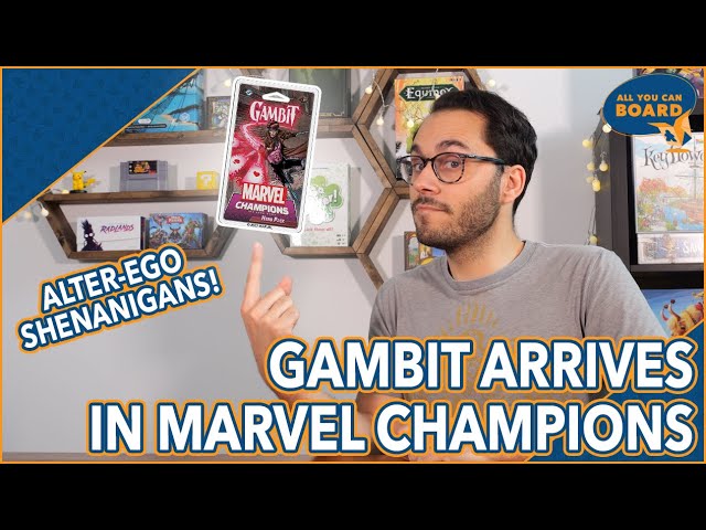 GAMBIT Hero Reveal | Marvel Champions | Is this one of the BEST All-Around Heroes?