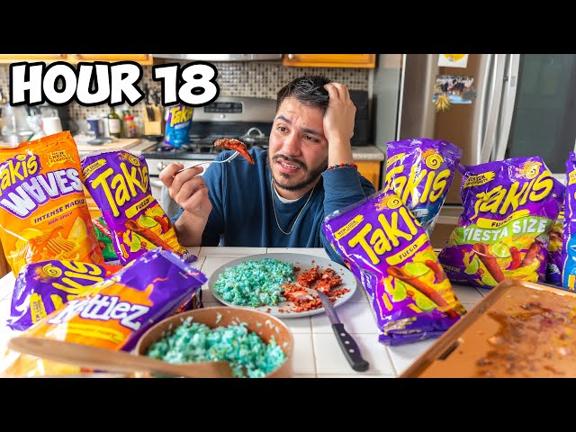 Living off TAKIS for 24 HOURS