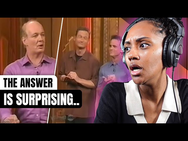 FIRST TIME REACTING TO | Whose Line - Press Conference - Queen of England