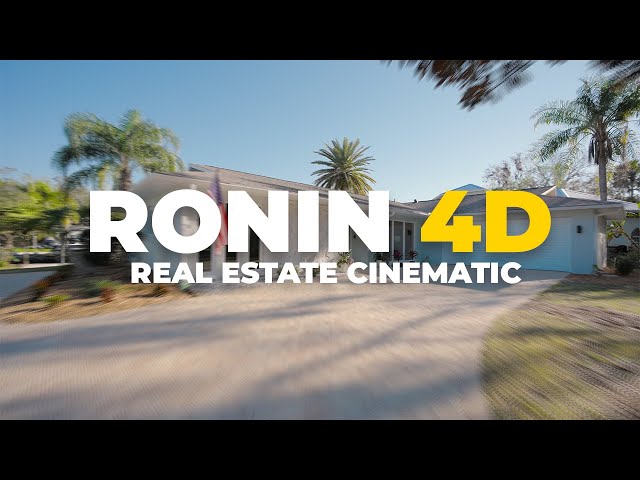 Ronin 4D Real-Estate Cinematic  | No Stabilizing Needed 🤯