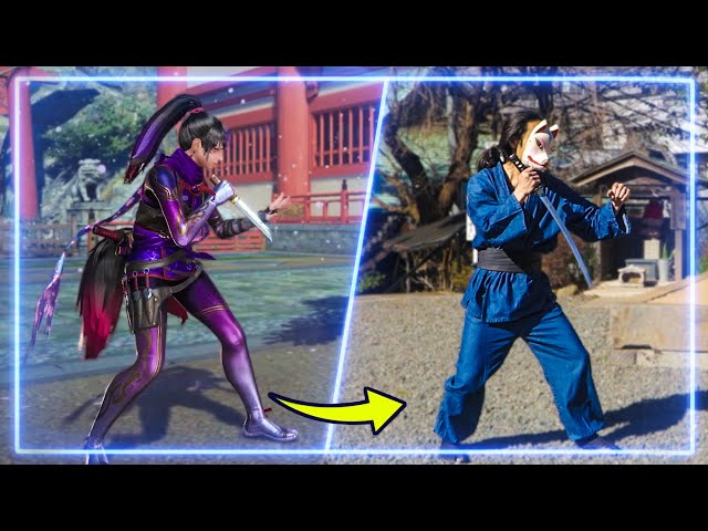 Japanese Sword Experts RECREATE moves from Tekken 7 | Experts Try