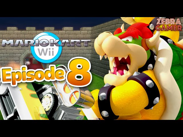 Mario Kart Wii Gameplay Walkthrough Part 8 - Bowser! 100cc Leaf Cup & Lightning Cup!