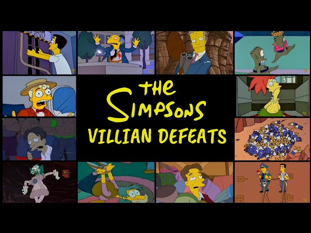 The Simpsons: Villain Defeats