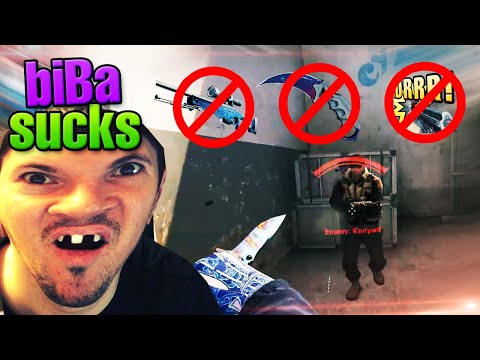 biBa sucks #104 - AWP VERBOT! KNIFE VERBOT! SPRAY VERBOT! | biBa