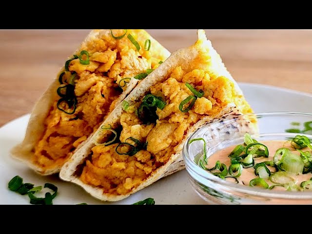 Savory Scrambled Eggs Pita Pockets: Packed with Flavors, Fluffy & Satisfying!