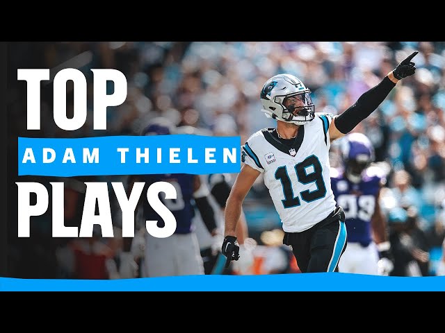 Adam Thielen's Top Plays From 2023 | Carolina Panthers