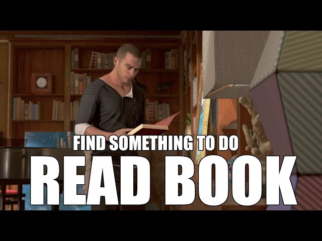 Detroit Become Human - The Painter - Find Something To Do - Read Book