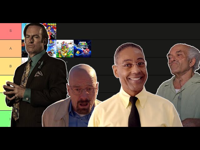 AI breaking bad characters try to make a Mario games tier list.