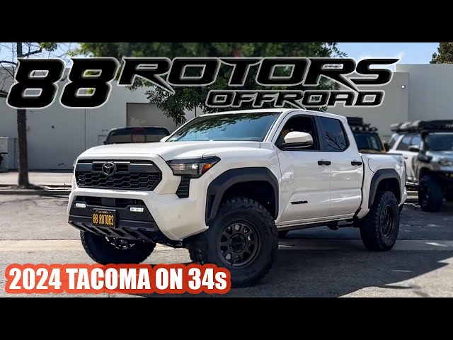 2024 TOYOTA TACOMA TRD OFFROAD & TRD SPORT LIFTED ON 285/75/17 TIRES