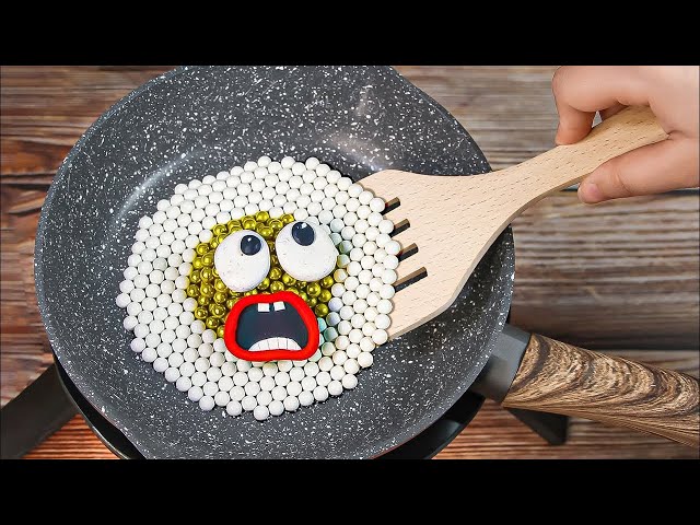 🔴 [LIVE] How to Make Yummy Breakfast From Magnetic Balls | Stop Motion Cooking ASMR Satisfying