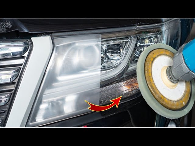Professional Process | Repairing car lights and converting old to new | Mass reconstruction