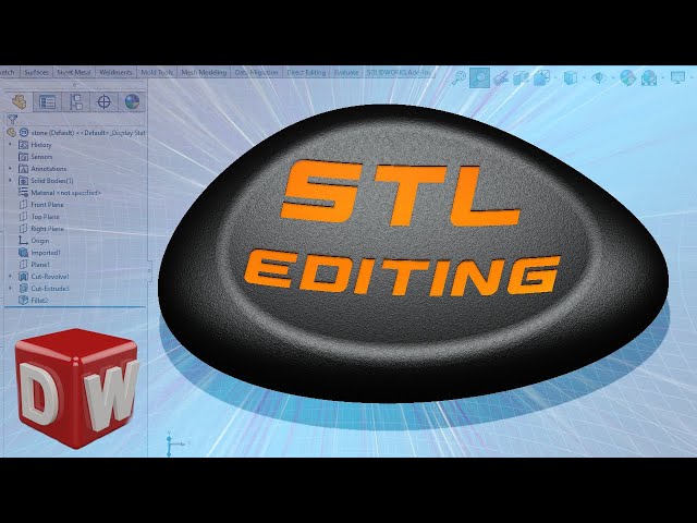 5 Ways to import STL files in SOLIDWORKS - Best Practices