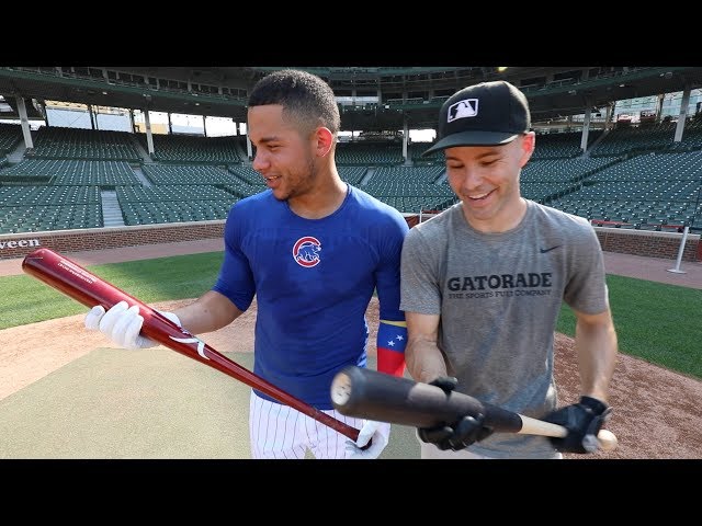 Playing baseball AT WRIGLEY FIELD with Willson Contreras!