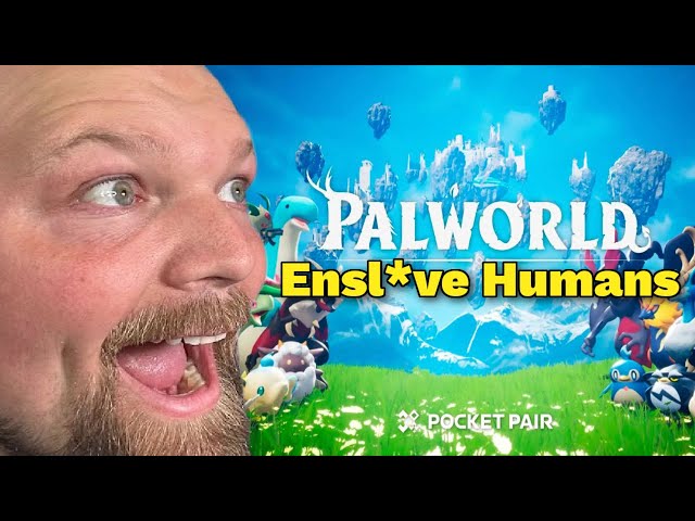 Ensl*ving Humans in Palworld LOL #palworld #game #games