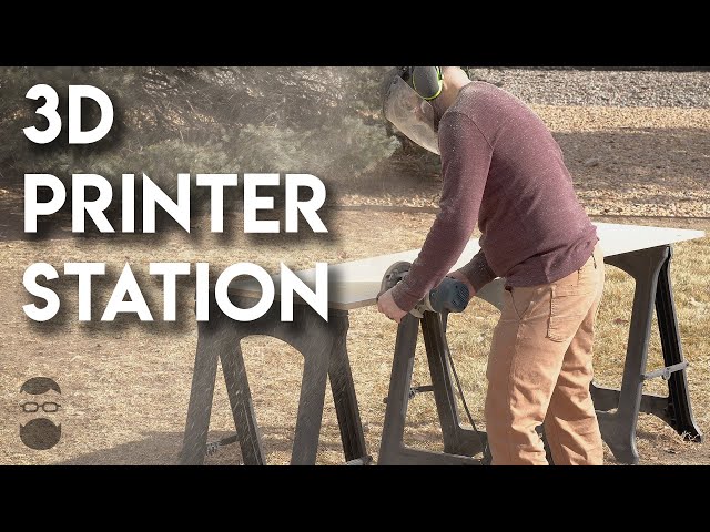 3D Printer Shelving Unit